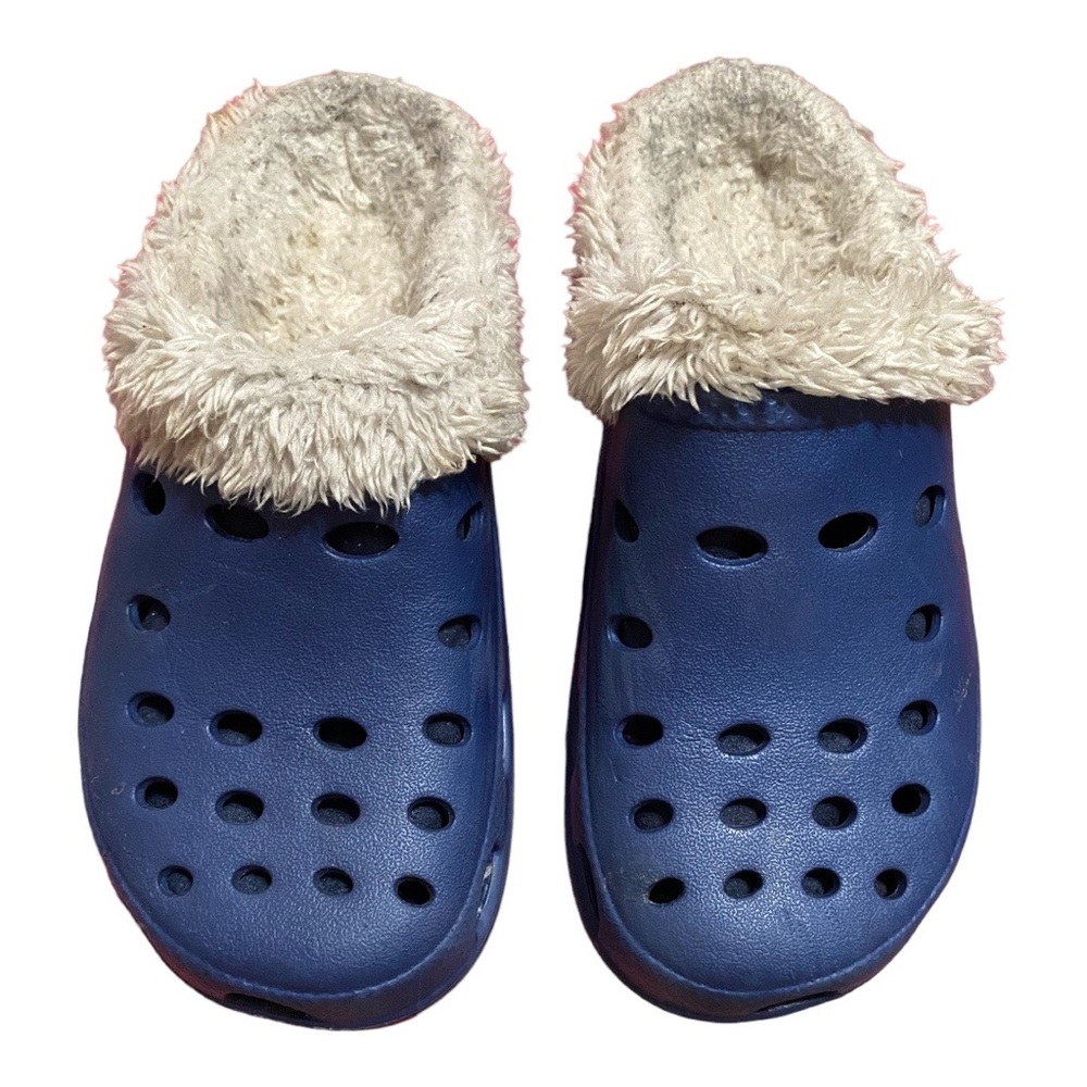 Insulated Croc Like Mules with Removable Soft Fleece Lining Size 41 or U…